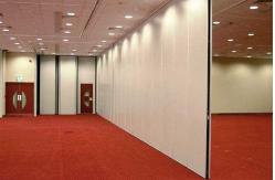 China Decorative Surface Operable Folding Partition Walls ,  Sound Insulation Partition Panel supplier