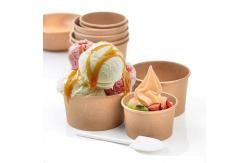 China Paper Custom Ice Cream Containers Ice Cream Packaging Box supplier