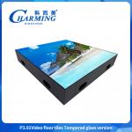 Hight Brightness Glass + Gob Cover + Iron Frame Led Video Panel Pantalla Interactive 3.91MM Outdoor Indoor Video Stage Screen Led Rgb Colorful Dance Floor for sale