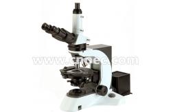 China 40x - 1000x Polarizing Light Microscope Halogen Lamp A15.1018 supplier
