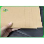 250 - 450gsm Unbleached Craft Board FDA Certified For Paper Tray