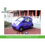 2 Seater Electric City Car For Transportation , Small Electric Vehicles Bright Color for sale