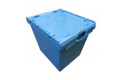 China Eco Friendly 570 X 720 Plastic Moving Boxes With Lids 35kg Loading Capacity supplier