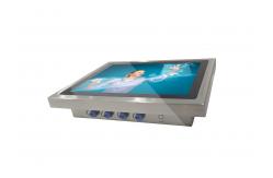 China Fanless Rugged Panel PC 15 inch Fully Sealed Touch Computer supplier