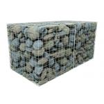 200 X 100 X 50 Galvanised Welded Gabion Box Stone Cage For Government Project for sale