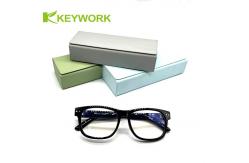 China Lycra Portable EVA Metal Eyeglass Case Hard Cuboid Eyewear Packaging Box supplier