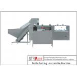 Automatic Bottle Sorting Unscrambler Machine 60 - 120 Bottles/min for sale