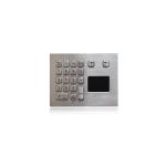 Waterproof Industrial Rugged Touchpad Rear Panel Mounting IP65 With Long Stroke for sale