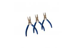 China Blue 6mm Plastic Coil Binding Wire Crimping Pliers For Notebook supplier