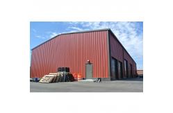 China Custom Size Prefabricated Steel Structures Warehouse Building For Storage supplier