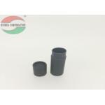 Plain Black Cardboard Paper Tubes For Packaging Cosmetic SGS FDA for sale