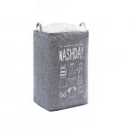 OEM Cotton Linen Foldable Laundry Basket Quilt Storage Bag for sale