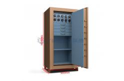 China Luxury Jewely Watch Winder Safe Fingerprint Lock With Fireproof supplier