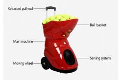 China Beginners Level siboasi tennis ball machine Serving horizontal oscillation supplier