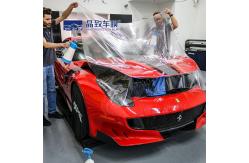 China Protective Bra Clear Coat Wrap For Cars Sandproof Practical 3 Layers supplier