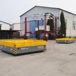 Motor Power 17 Tons Load Battery Transfer Trolley For Concrete Handling
