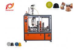 China High Accuracy And PLC Control Double Lanes Lavazza Blue Filling Sealing Machine supplier