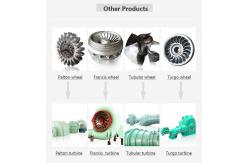 China High Efficiency Impulse Turbine Generator Customized Efficiency 85-95% supplier