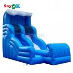 Commercial Inflatable Water Park Games Slides Outdoor Water Slide Jumping Inflatable Water Slide for Adults for sale
