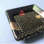 Stackable Disposable Square PS Plastic Sandwich Platters