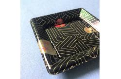 China Stackable Disposable Square PS Plastic Sandwich Platters supplier