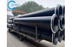China Sand Dredger 800mm Hdpe Water Pipe With Flange Adapter Line Marine Shipyard supplier