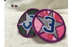 China Adhesive Custom Embroidered Patches German Embroidered Uniform Patches OEM / ODM supplier
