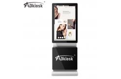 China Rotatable Portable Advertising Display 350cd/m2 Digital Signage Screen With Webcam supplier