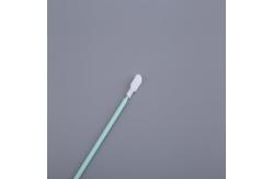 China Polypropylene Handle Polyester Swab , Knitted Fiber Cleaning Swabs Q Tips supplier