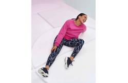 China Letter Printed Top Loose Pullover Sweater Round Neck Graphic Women supplier