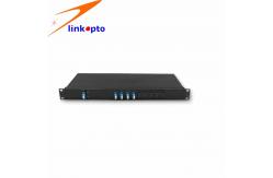 China LC / UPC CWDM Fiber Optic Multiplexer , 1270 - 1610nm 4 Port Multiplexer supplier