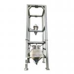 Customized Stainless Steel Ton Bag Unpacking Machine For Lime Powder Ton Bag Unpacking Conveying Equipment for sale