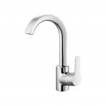 Modern 2 In 1 Sink Mixer Zinc Handle Low Pressure Kitchen Mixer Tap for sale