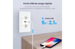 China Smart Home Essential Double Smart Socket Hands Free 110-240V supplier
