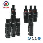 CE 3T Solar Panel PV Cable Connectors Double Seal Rings For Photovoltaic Systems for sale