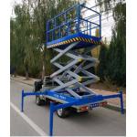 7.5M Lifting Height 500Kg Loading Capacity Truck Mounted Scissor Lift for Hospital / Library for sale