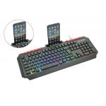 Customizable Portable Rainbow Backlit Gaming Keyboard With 104 Keys And 10 Hotkeys For Users Seeking Efficient Work for sale