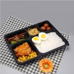 Disposable Thickened Plastic Takeaway Bento Box Container for sale