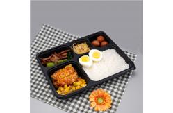 China Disposable Thickened Plastic Takeaway Bento Box Container supplier