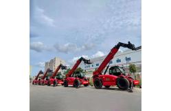 China Hydraulic Telescopic Handler Forklift Self Adaptability Mini Telescopic Forklift supplier