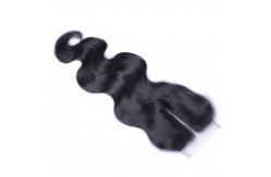 China 7A Peruvian Lace Top Closure , Peruvian Body Wave Human Hair Extensions supplier