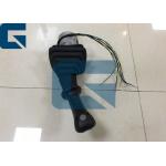 Durable Excavator Accessories Joystick / Manipulation Handle Control Assy With 4 Buttons for sale