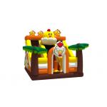 Commercial Events  Inflatable Funny Park Kids Inflatable Chicken Cartoon Bouncer With Slide Combo
