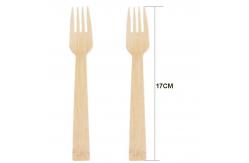 China 170mm Recyclable Disposable Biodegradable Bamboo Fork For Bar Hotel Kitchen supplier