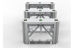 China 3 Arm RFID Half Height Turnstile Gate Access Control Bi Directional supplier