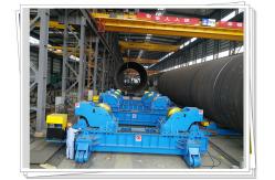 China 1200t Growing Welding Rotator Monopile Foundation Fabrication Line supplier