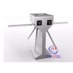 Full Automatic Drop Arm Turnstile Gate Double Chips Bi - Directional Three Roller for sale