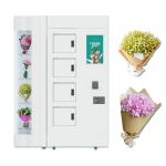 European Standard 24 Hours LED Bouquet Vending Machine for sale