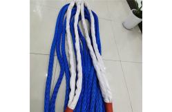 China 12 Strand Braided Uhmwpe Tug Boat Towing Rope Ship Mooring Hawser Rope supplier