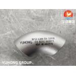 SS Pipe Fitting JIS B2312 SUS304 90 Degree LR Elbow For Petrochemical for sale